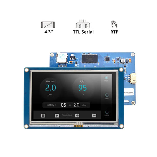 LCD Nextion 4.3″ RTP – NX4827T043