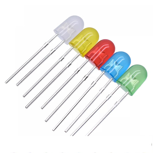 OVAL546 LED Diode 5mm Opaque 20 Pieces